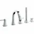 Смеситель для ванны GROHE Grandera двухвентильный, на 5 отверстий, на край ванны, хром (19919000) Смеситель для ванны GROHE Grandera двухвентильный, на 5 отверстий, на край ванны, хром (19919000)