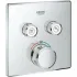 Внешняя часть термостата для душа GROHE Grohtherm SmartControl на 2 потребителя, хром (29124000) Внешняя часть термостата для душа GROHE Grohtherm SmartControl на 2 потребителя, хром (29124000)