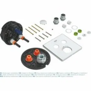 Внешняя часть термостата для душа GROHE Grohtherm SmartControl на 2 потребителя, хром (29124000) Внешняя часть термостата для душа GROHE Grohtherm SmartControl на 2 потребителя, хром (29124000)
