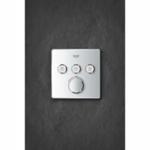 Внешняя часть термостата для душа GROHE Grohtherm SmartControl на 3 потребителя, хром (29126000) Внешняя часть термостата для душа GROHE Grohtherm SmartControl на 3 потребителя, хром (29126000)