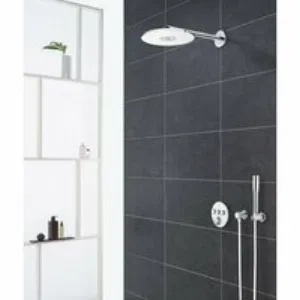 Внешняя часть термостата для душа GROHE Grohtherm SmartControl на 3 потребителя, белая луна (29904LS0) Внешняя часть термостата для душа GROHE Grohtherm SmartControl на 3 потребителя, белая луна (29904LS0)