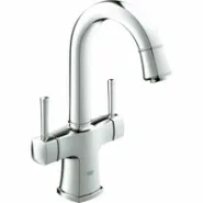 Смеситель для раковины GROHE Grandera с донным клапаном и поворотным изливом, хром (21107000)