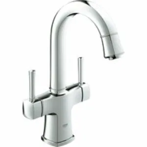Смеситель для раковины GROHE Grandera с донным клапаном и поворотным изливом, хром (21107000) Смеситель для раковины GROHE Grandera с донным клапаном и поворотным изливом, хром (21107000)