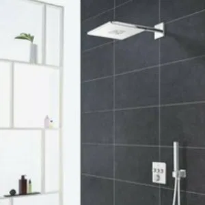 Внешняя часть термостата для душа GROHE Grohtherm SmartControl на 3 потребителя, белая луна (29157LS0) Внешняя часть термостата для душа GROHE Grohtherm SmartControl на 3 потребителя, белая луна (29157LS0)