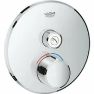 Внешняя часть смесителя для душа GROHE SmartControl круглая, на 1 потребителя, хром (29144000)