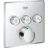 Внешняя часть смесителя для душа GROHE SmartControl квадратная, на 3 потребителя, хром (29149000) Внешняя часть смесителя для душа GROHE SmartControl квадратная, на 3 потребителя, хром (29149000)