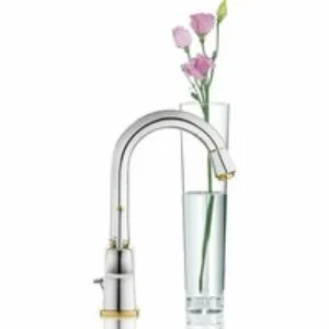 Смеситель для раковины GROHE Grandera, L-size, хром/золото (21107IG0) Смеситель для раковины GROHE Grandera, L-size, хром/золото (21107IG0)
